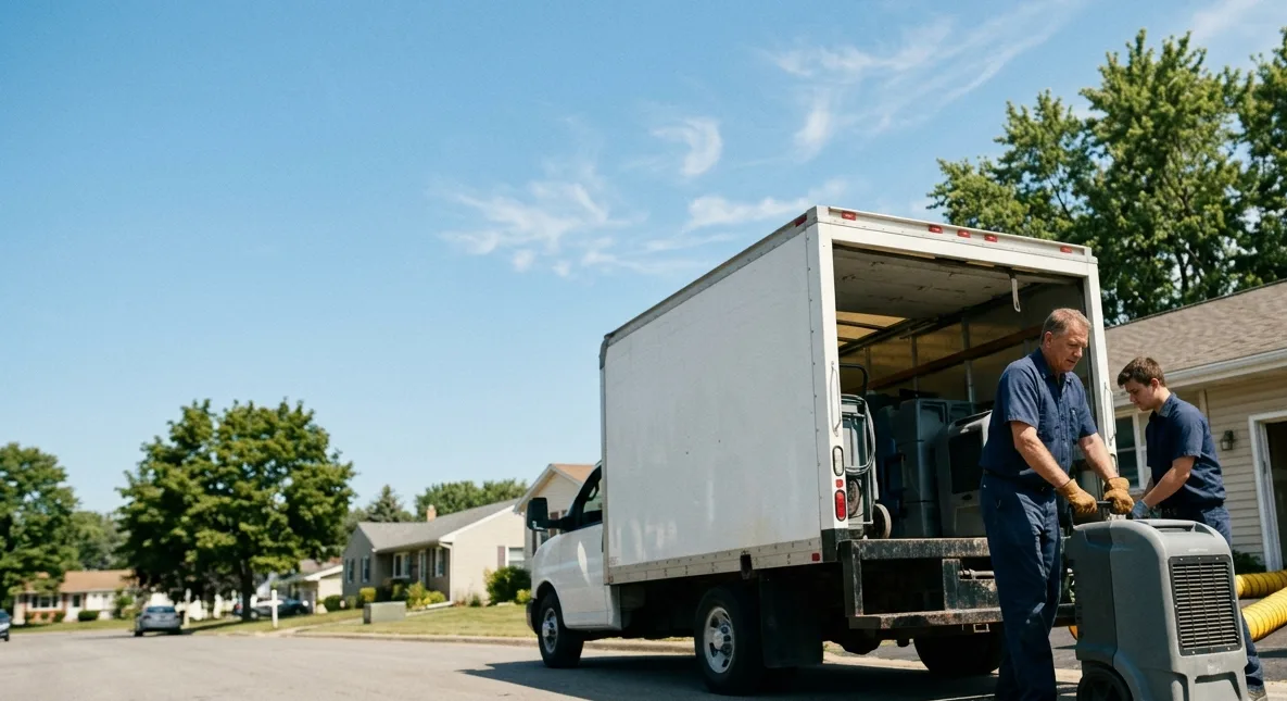 Water Damage Cleanup in Chesaning, MI near me